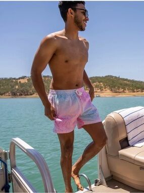 Chubbies Men’s Multicolor Tie-Dye Swim Shorts